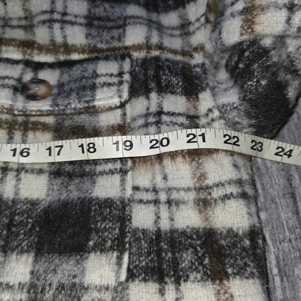 Universal Thread Plaid Shacket Oversized Button D… - image 4